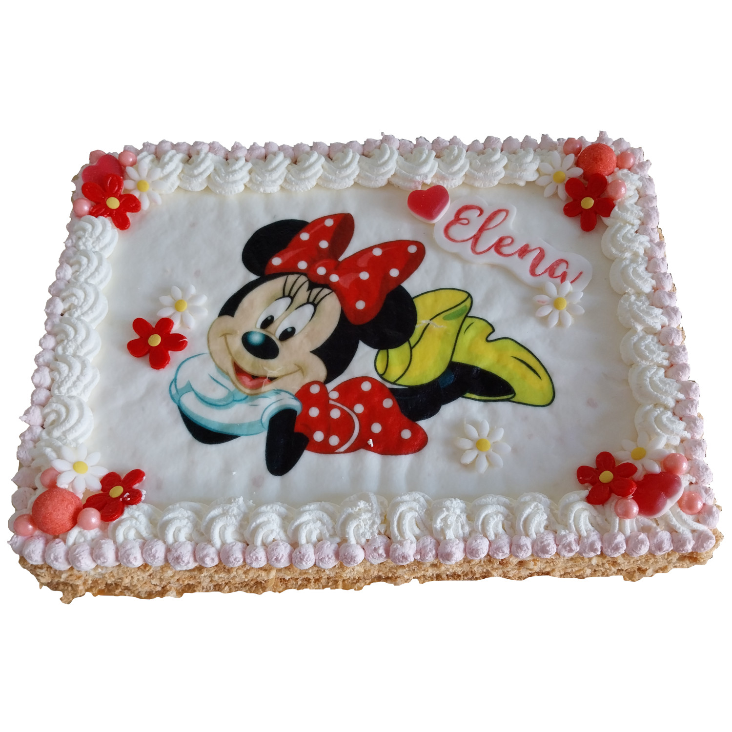 Millefoglie con stampa Minnie